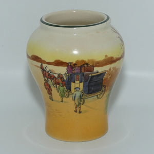 Royal Doulton Coaching Days small vase | Special Stamp | RH Macy & Co