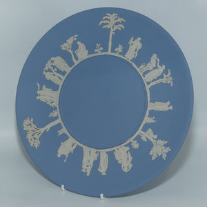 Wedgwood Jasper | White on Pale Blue | Maidens large plate