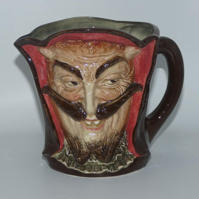 D5757 Royal Doulton large character jug Mephistopheles (With Verse)