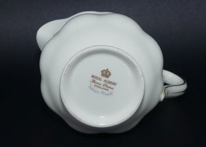 Royal Albert Bone China Silver Maple milk and sugar | Tea Size