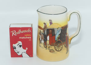 Royal Doulton Coaching Days Rope twist handle milk jug | Miniature