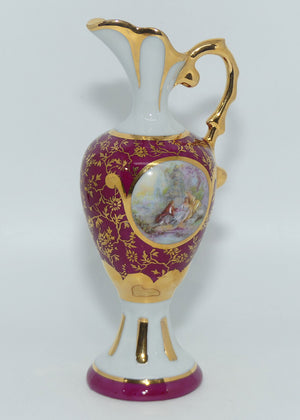 monarch-porcelain-dart-limoges-france-courting-ewer-rouge-and-gilt