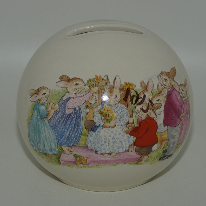 Royal Doulton Bunnykins Money Ball | Queen of the May | 1992 Events