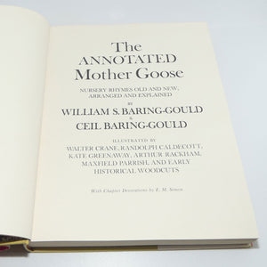Reference Book | The Annotated Mother Goose | WS Baring-Gould and C Baring-Gould