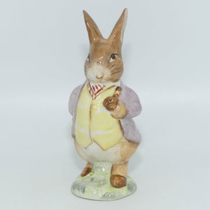 Beswick Beatrix Potter Mr Benjamin Bunny | Pipe In | Lilac | BP3b