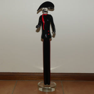 Murano Glass very large Matador figure | signed M Rossi A