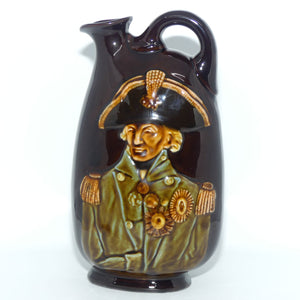 Royal Doulton Kingsware Nelson flask | Dewars Whisky