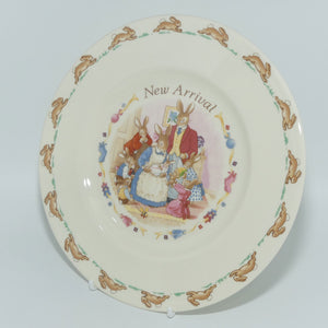 Royal Doulton Bunnykins Tableware New Arrival plate | 20cm | boxed