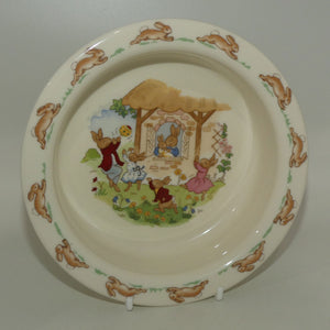 royal-doulton-bunnykins-new-baby-showing-baby-at-window-baby-plate