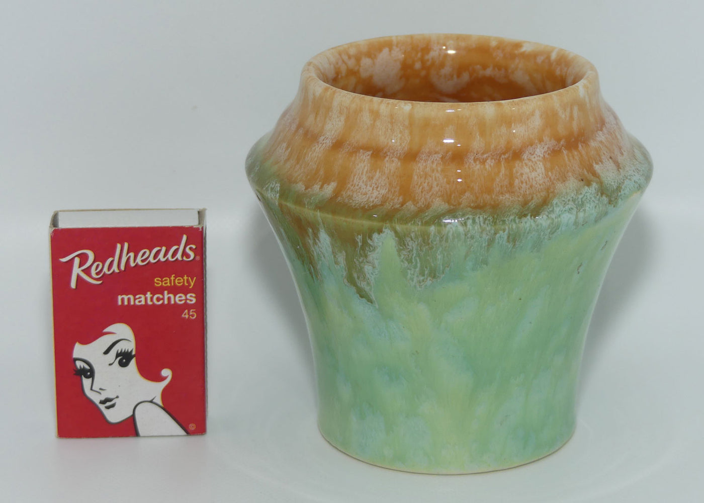 Australian Pottery Newtone Art Ware Bakewells Sydney small vase