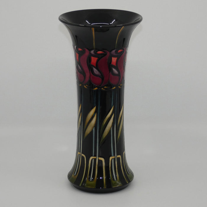Moorcroft Night Rose 159/10 vase