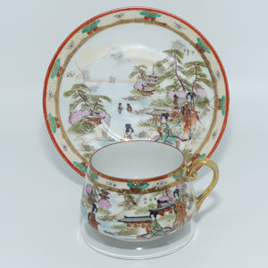 old-noritake-traditional-oriental-scene-cup-and-saucer-tea-duo
