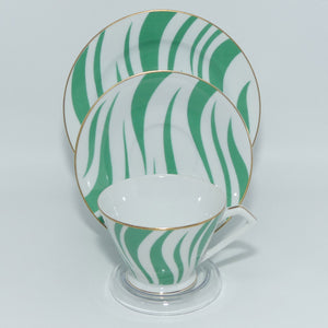 vintage-retro-noritake-japan-zebra-pattern-trio-green
