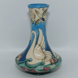 Moorcroft Pottery | Odyssey Swans 62/8 vase | Ltd Ed | Beverley Wilkes