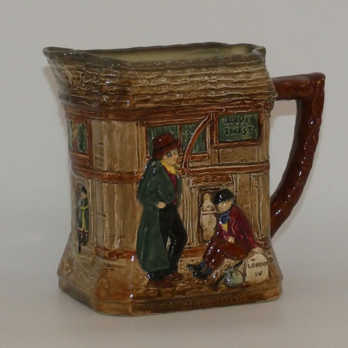 Royal Doulton Dickens Oliver Twist relief jug