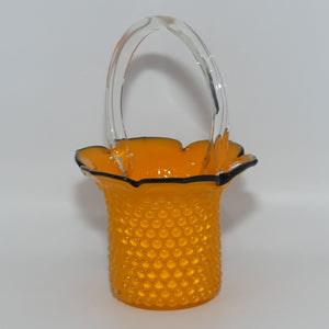 czech-art-glass-orange-hobnail-and-black-basket-2