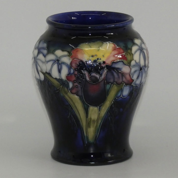Walter Moorcroft Orchid (Blue) 146/5 vase #1