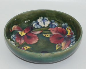 walter-moorcroft-orchid-green-deep-bowl