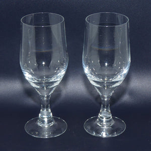 Vintage Dartington Crystal | Frank Thrower design | Pair of Small Wine Glasses 150ml