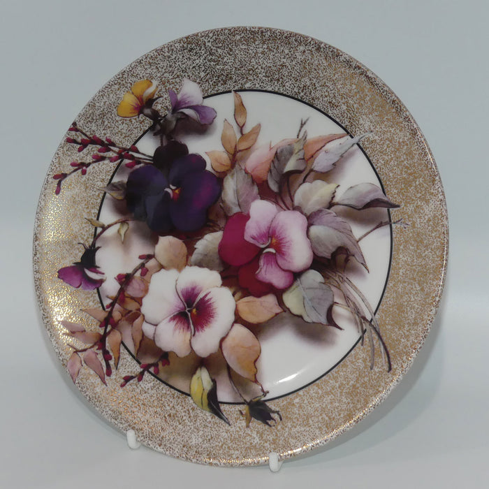 Bradex 26 R76 027.1 plate | Floral Illusions | Pansy