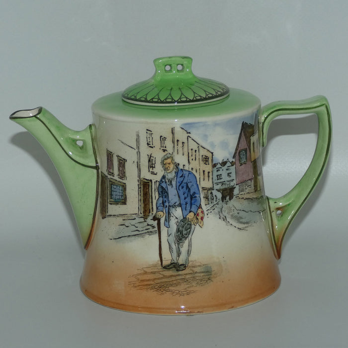 Royal Doulton Dickens Old Peggoty Corinth shape teapot D2973