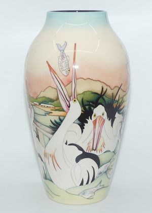 Moorcroft Pottery | Australian Exclusive | Pelican Parade 200/15 vase (LE 20 only)