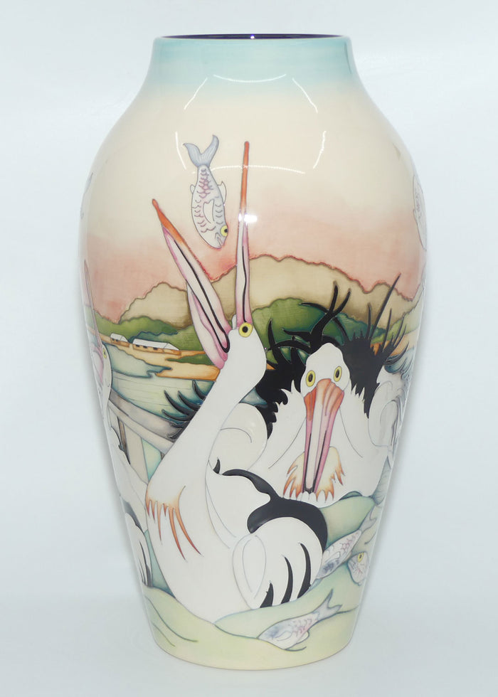 Moorcroft Pelican Parade 200/15 vase | LE 3/20