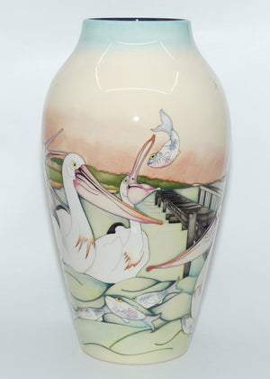 Moorcroft Pottery | Australian Exclusive | Pelican Parade 200/15 vase (LE 20 only)