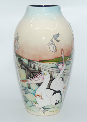 Moorcroft Pottery | Pelican Parade 200/15 vase TRIAL