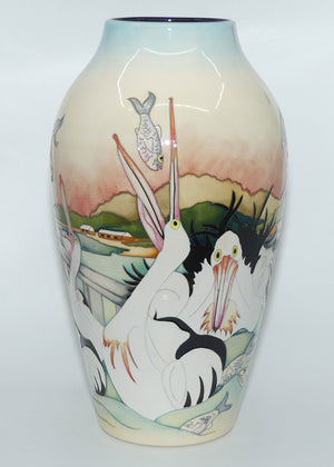 Moorcroft Pottery | Pelican Parade 200/15 vase TRIAL