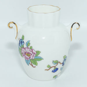 Aynsley Pembroke pattern double handle miniature vase
