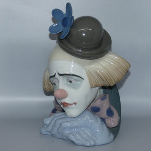 lladro-figure-pensive-clown-5130