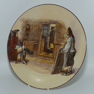 Royal Doulton Sir Roger De Coverley plate | Looking at altered sign