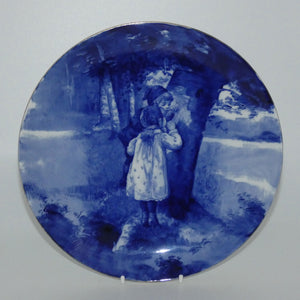 royal-doulton-blue-childrens-display-plate-boy-and-girl-peeping