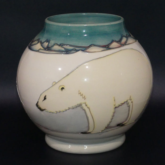 Moorcroft Polar Bear vase RM 2/6 (Ltd Ed)