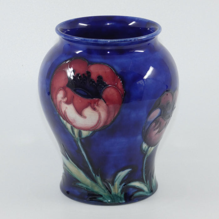 William Moorcroft Poppies squat bulbous vase (Large Poppies)