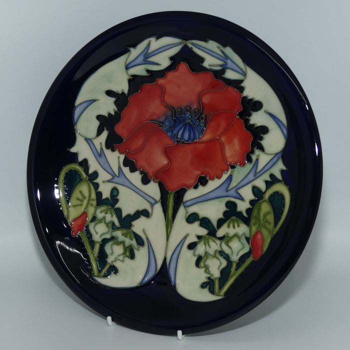 Moorcroft Poppy 783/10 plate