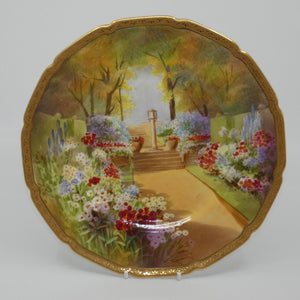 royal-doulton-hand-painted-sundial-at-woodside-plate-price-2