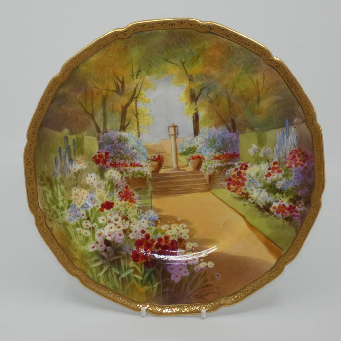 Royal Doulton hand painted Sundial at Woodside plate (Price) #2