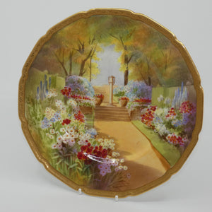 royal-doulton-hand-painted-sundial-at-woodside-plate-price-2
