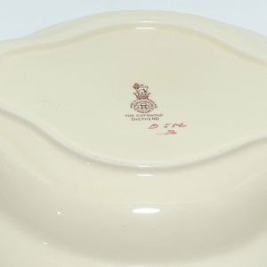 Royal Doulton Cotswold Shepherd quatrefoil shape bowl D5561