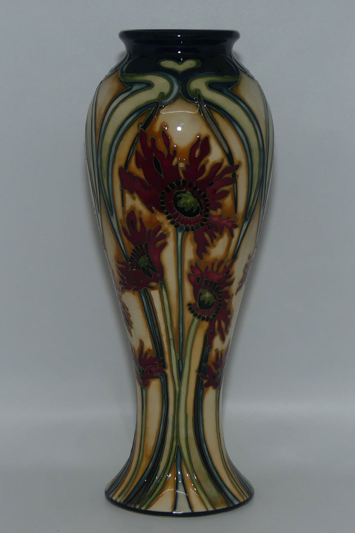 Moorcroft Ragged Poppy 75/11 vase