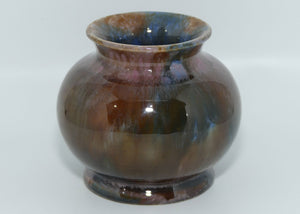 Australian Pottery | Regal Mashman vase | Shape 50 | Tri Colour