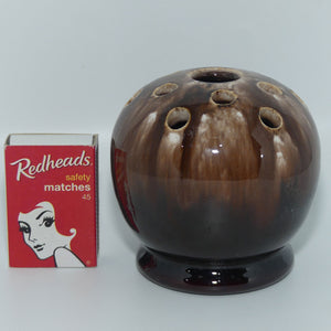 Australian Pottery | Regal Art Ware ball vase | Shape 63 | Threepenny stamp