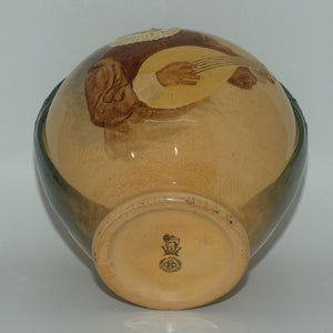 royal-doulton-rembrandt-ware-low-relief-minstrel-vase-by-noke