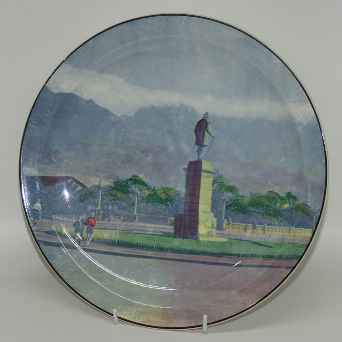Royal Doulton South African Van Riebeeck Statue Cape Town plate D5714