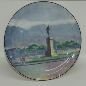 royal-doulton-south-african-van-riebeeck-statue-cape-town-plate-d5714
