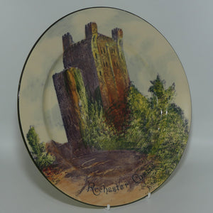 Royal Doulton Castles and Churches | Rochester Castle plate D3599