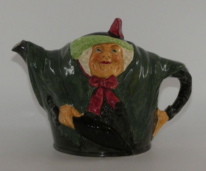 D6015 Royal Doulton character jug derivative | Sairey Gamp tea pot