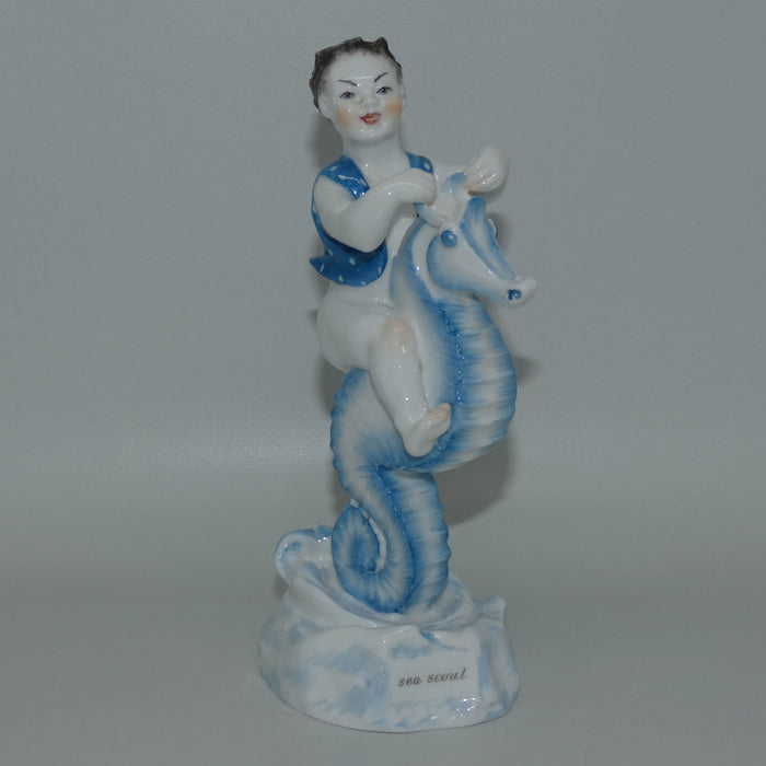 RW3491 Royal Worcester Sea Scout figure